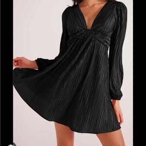 Minkpink Gwen Plisse Mini Dress NWT xs
